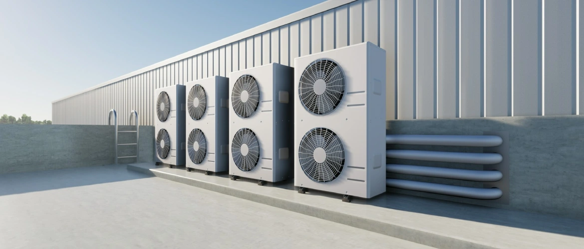 Pompy ciepła na&nbsp;dachu