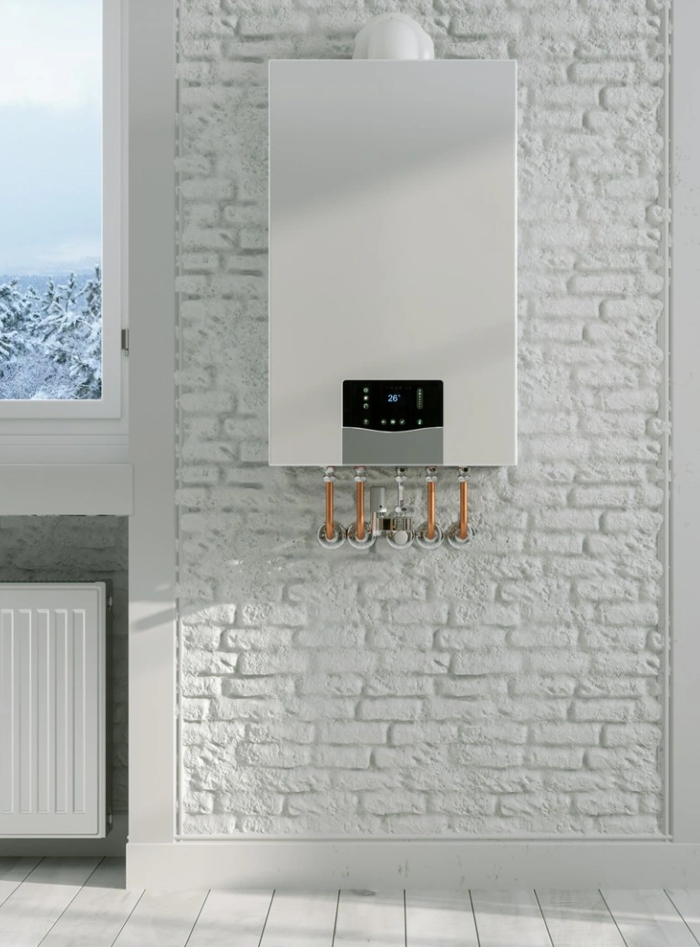 Kocioł gazowy na&nbsp;ścianie